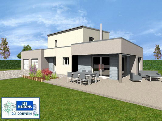maison cubique manche